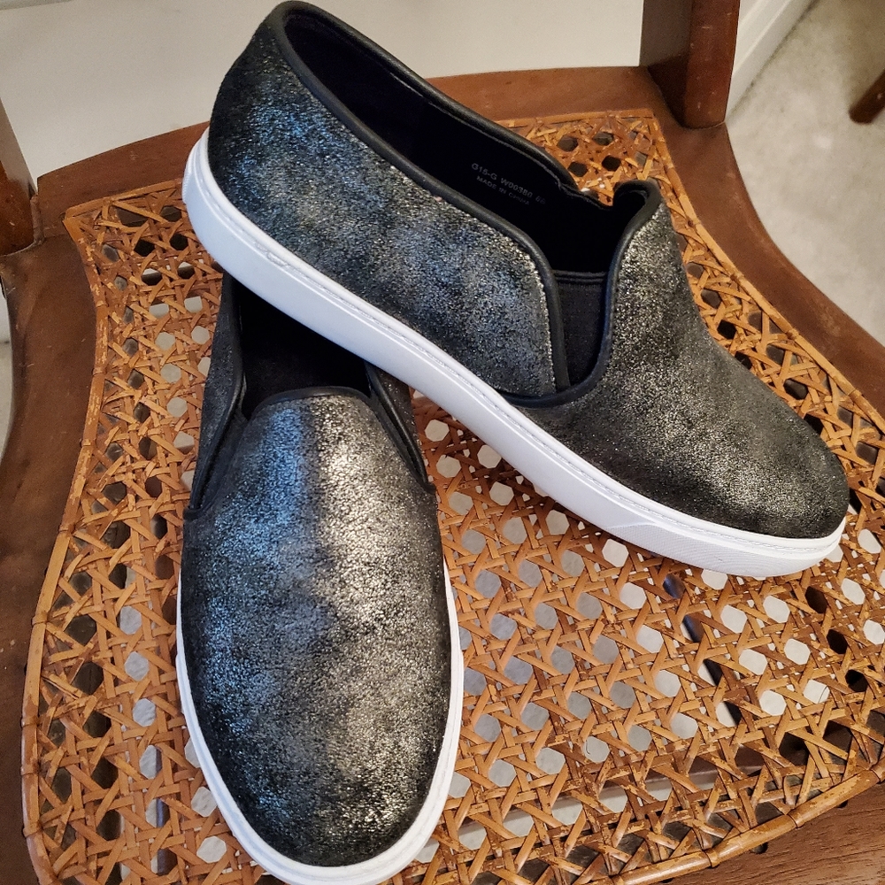Cole Haan Jennica Slipon Sneaker II Black/Gold